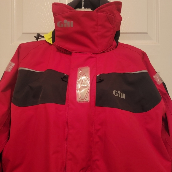 NEW - GILL COAST RED JACKET- (sz - large) - Picture 6 of 16
